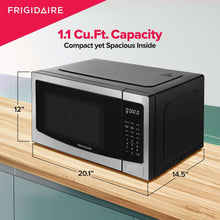 Frigidaire 1.1cu. ft. Stainless Steel 1000W Microwave with 10 Adjustable Power Levels