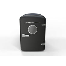 Frigidaire, 6 Can/4L Mini Personal Retro Fridge Cooler, EFMIS229, Black