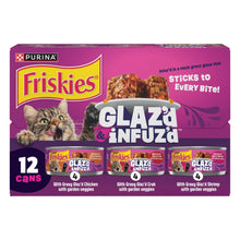 FriskiesGlaz_dandInfuz_dChicken_Crab_ShrimpFlavorChunksinGravyWetCatFoodVarietyPack_5.5oz.Can_12Pack - Brands For Less USA