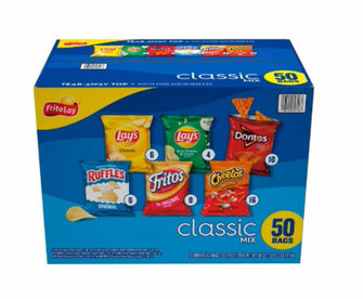 Frito-Lay Classic Mix Variety Pack Chips, 50 pk.