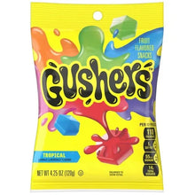 Fruit Gushers Fruit Flavored Snacks, Tropical Fruit Flavors, 4.25 oz, 8-count - Brands For Less USA