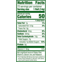 Paquete variado de rollitos de frutas, 0,5 oz, paquete de 72.