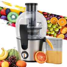 Fylivore Juicer Machine , 800W Wide 2.75”Feed Chute Juice Extractor Easy to Clean, Anti-Drip, Stainless Steel BPA-Free