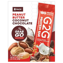 G2G 3-pack Peanut Butter Coconut Chocolate Protein Bars 24-count - Brands For Less USA