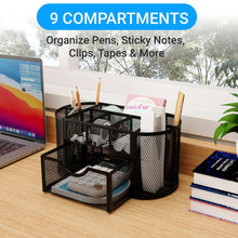 GARITINDeskOrganizer-PenHolderwithDrawersPencilHolderforDeskMeshOfficeSupplyOrganizerandStorage-_6011_5 - Brands For Less USA