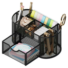 GARITINDeskOrganizer-PenHolderwithDrawersPencilHolderforDeskMeshOfficeSupplyOrganizerandStorage-_7658_7 - Brands For Less USA