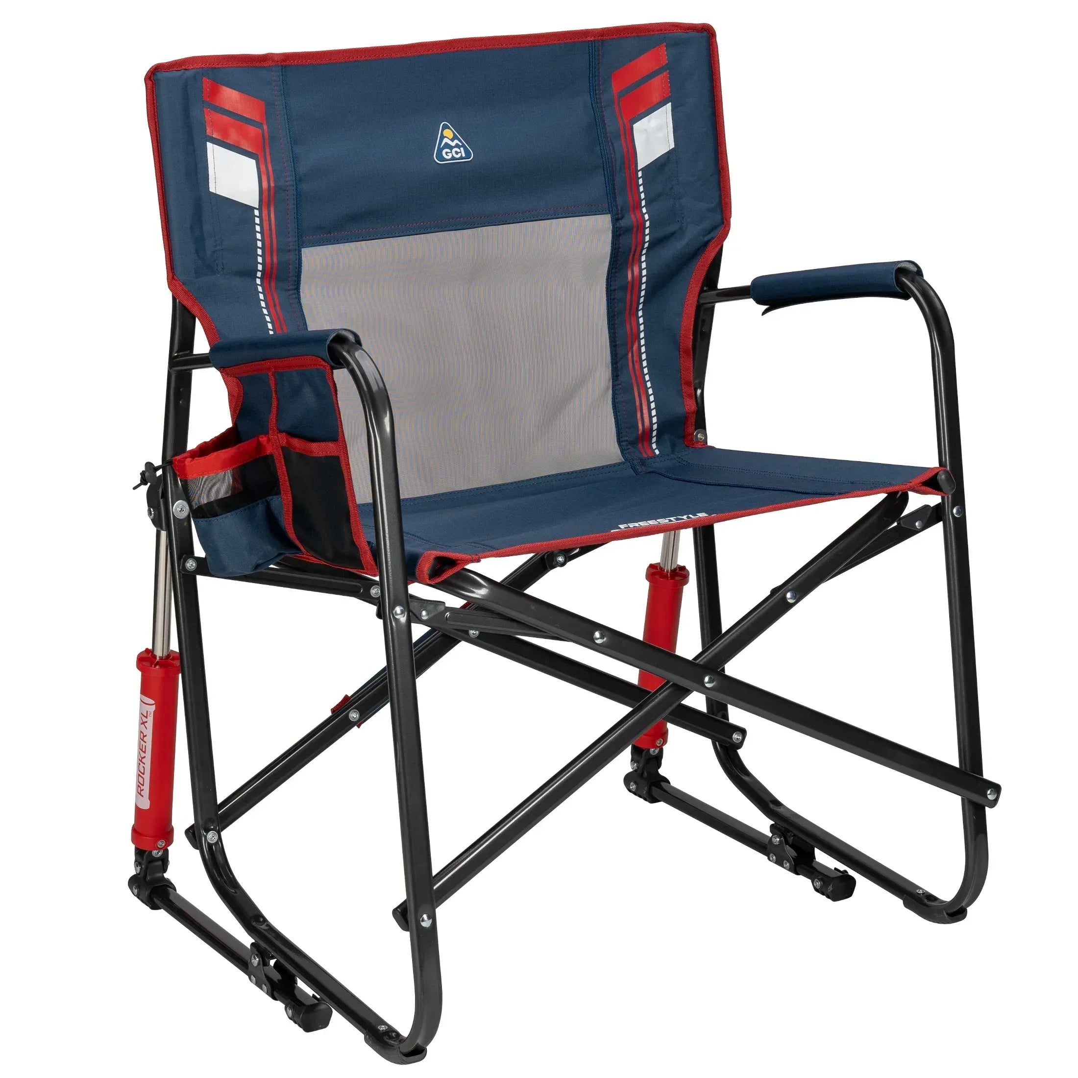 GCI Outdoor Freestyle Rocker XL Oversized Foldable Rocking Camp Chair ...