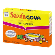 GOYA Sazon with Azafran Seasoning Mix, 8 Packets, 1.41 oz Box