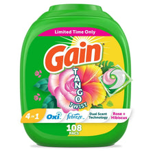GainFlingsTangoTwistLaundryDetergentPacs_Rose_HibiscusScent_108ct.8 - Brands For Less USA