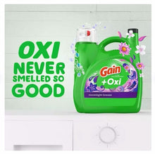 Gain + Oxi Liquid Laundry Detergent, Moonlight Breeze, 159 Loads, 170 fl. oz.