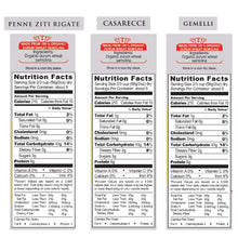 Garofalo, Organic Pasta, Variety Pack, 17.6 oz, 6-Count