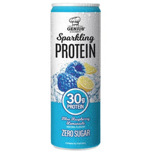 Genius Gourmet Sparkling Clear 30g Protein, Blue Raspberry Lemonade, 12 fl oz, 15-pack - Brands For Less USA
