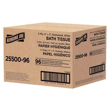 Genuine Joe Bath Tissue, 2-Ply, 500 Sheets, 96 Rolls