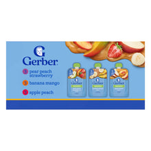 Gerber 2nd Foods Organic Baby Food Variety Pack, Fruit and Veggie Favorites, 3.5 oz Pouches (9 Pack)