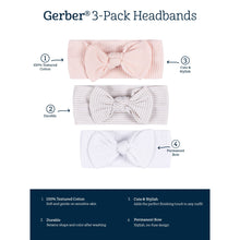 GerberBabyGirlSoftandStretchyHeadband_3-pack_OneSize7 - Brands For Less USA