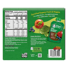 Gerber Organic 2nd Foods Pouch Variety Pack, 3.5 oz., 18 ct.