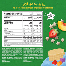 Gerber Organic Grain & Grow Cereal Puffs Variety Pack, Peach and Strawberry, 1.48 oz., 6 pk.