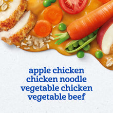 Gerber Stage 2 Baby Food, Meat & Vegetable Puree Meals, Variety Pack, 4 oz Tub (32 Pack)