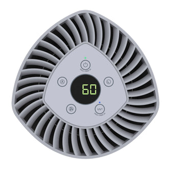 GermGuardian Airsafe+ Intelligent Air Purifier with HEPA Filter, UV-C, Air Quality Monitor