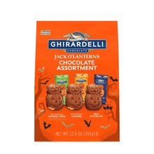 Ghirardelli Premium Chocolate Jack O' Lantern Shaped Chocolate Assortment, 12.4 oz