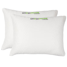 GhostBed 2-Pack Shredded Memory Foam Pillow, Assorted Sizes