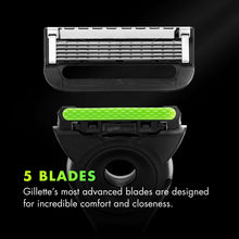Gillette Labs Manual Razor with Exfoliating Bar Mens Salute to Service Razor with Stand