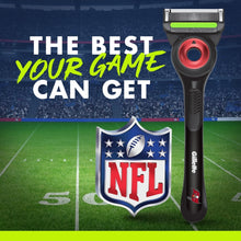 Gillette Labs Official Buccaneers Licensed Razor for Men, 1 Handle, 1 Blade Refill, Perfect for Game Day Grooming, Gillette Labs with Exfoliating Bar