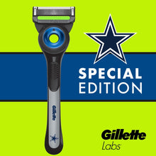 Gillette Labs Official Cowboys Licensed Razor for Men, 1 Handle, 1 Blade Refill