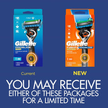 Gillette Pro Glide Power Men's Razor Handle + 1 Blade Refill, Blue