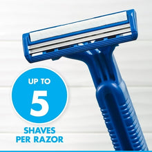 Gillette Sensor2 Pivoting Head Men's Disposable Razors, Blue, 12 Count