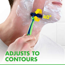 Gillette Sensor 3 Sensitive Men 3 Blade Disposable Razor,8 count