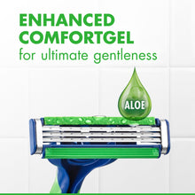 Gillette Sensor3 Sensitive Men's Disposable Razor, 7 Razors