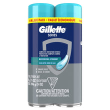 GilletteSeriesMoisturizingShaveGelforMenwithCocoaButter_TwinPack_2-7ozCans_14oz1 - Brands For Less USA