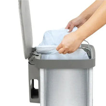 Glad Stainless Steel Trash Can and Bag Bundle - Brands For Less USA