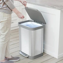 Glad Stainless Steel Trash Can and Bag Bundle - Brands For Less USA