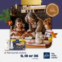 Glade Automatic Spray Refill, Air Freshener, Fall Night Long, 1 Device + 3 Refills, 6.2 oz. each
