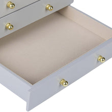 Glass Lift Top Jewelry Box