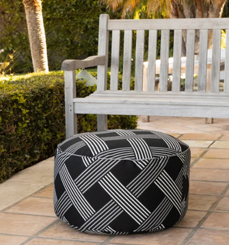 Global Grid Pouf