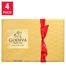 Godiva Goldmark Assorted Chocolate Gift Box, 4 Pack, 108 Total Pieces