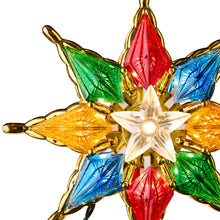 Gold-Trim Star LED Christmas Tree Topper, 8", by Holiday Time