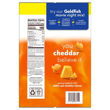 Goldfish Baked Snack Crackers, Cheddar, 66 oz