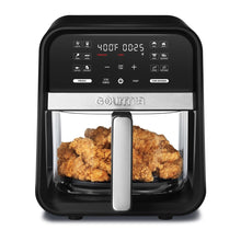 Gourmia 7-Quart Digital Air Fryer with Glass Basket and 12-One Touch Cooking Presets