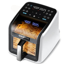 Gourmia-Panorama-7-QT-Digital-Air-Fryer-w-Panoramic-View-Holographic-Display-12-Presets-White-New_6d9338b1-dca5-4840-b0b0-920471d1fd1c.cfb8418aed776d4d9ff5c550211f66bf - Brands For Less USA