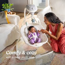Graco Simple Sway Baby Swing, 5.5 - 30 lb, Abbington