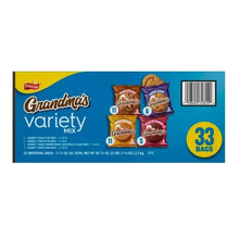 Grandma's Cookies, Variety Pack, 2.5 oz, 33-count - Brands For Less USA