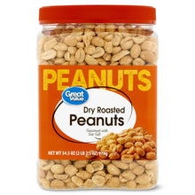 Great-Value-Dry-Roasted-Seasoned-with-Sea-Salt-Peanuts-34-5-oz_e42987ab-7388-4329-8729-7ba95adcc3fb.9188ae73715a06a4da075ab223b61fb1 - Brands For Less USA