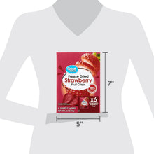 Great Value Freeze Dried Strawberry Fruit Crisps, 0.26 oz, 6 Count - Brands For Less USA