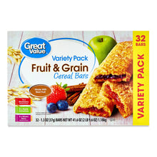 Great-Value-Fruit-Grain-Cereal-Bars-Variety-Pack-1-3-oz-32-Count_8adb3937-c00f-4c13-a79e-e1b1f85c3c86.48aabf3e0628aac3836010cf48f3da5c - Brands For Less USA