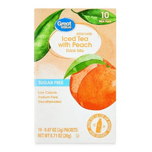Great-Value-Sugar-Free-Iced-Tea-with-Peach-Powdered-Drink-Mix-0-07-oz-10-Packets_4893ef2d-5f27-460a-907e-35344f3d1540.05328ba30c6468d612532c5b9b7055d6 - Brands For Less USA