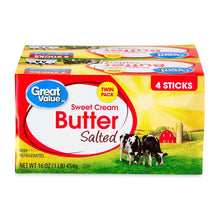 Great-Value-Sweet-Cream-Salted-Butter-Twin-Pack-16-oz-Box-8-Sticks-Slow-Churned-Refrigerated_27c46ec9-584e-436c-b28c-756d3c5ed270.713a2a66816bd006ecbe134cba04c6bd - Brands For Less USA
